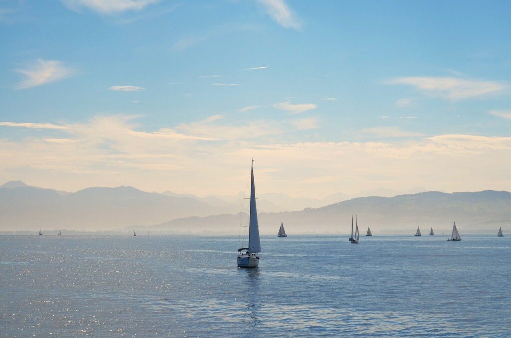 Sehenswertes 7 Segelschiff auf dem Bodensee
